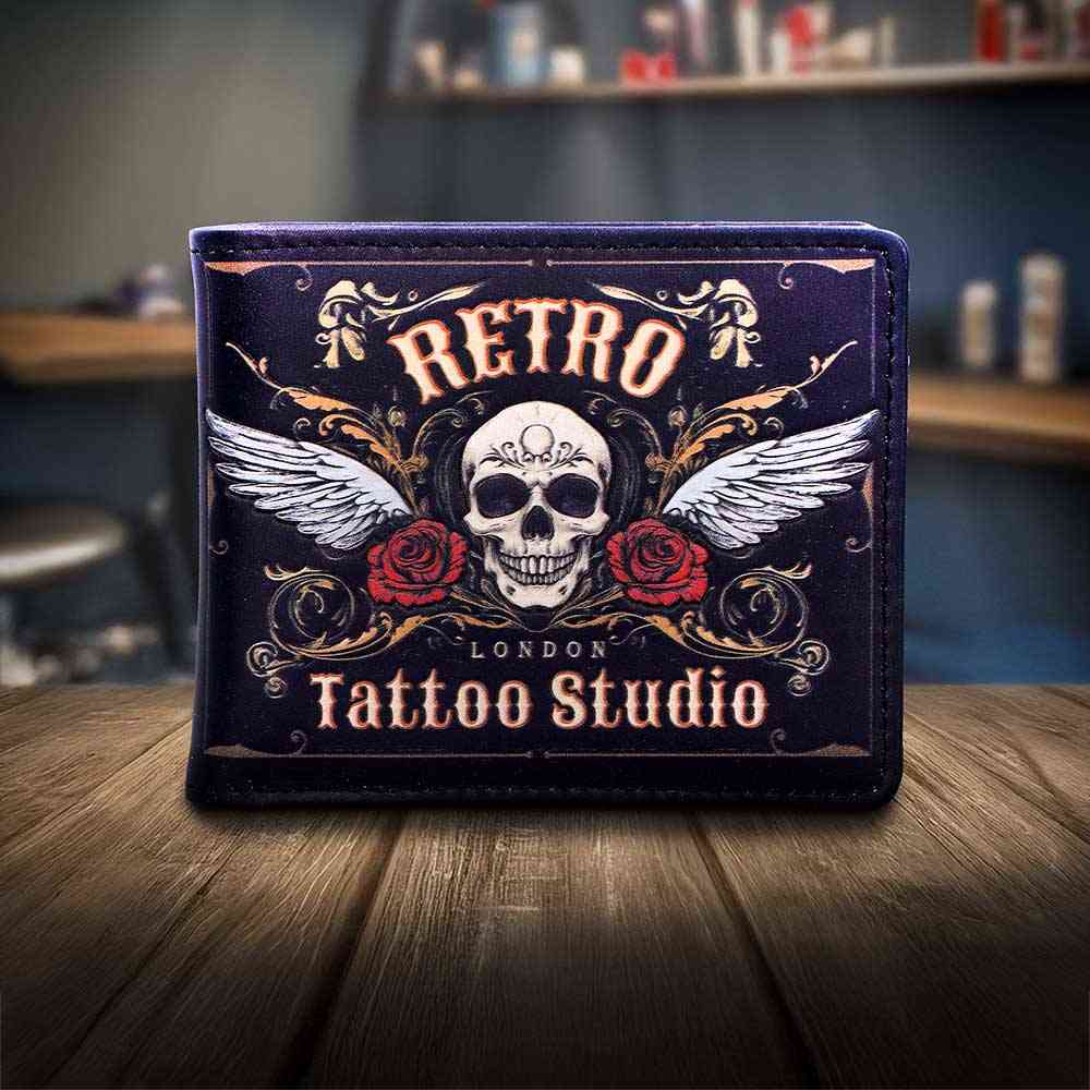 Nemesis Now - Retro Tattoo Studio Portemonnee - Multicolours